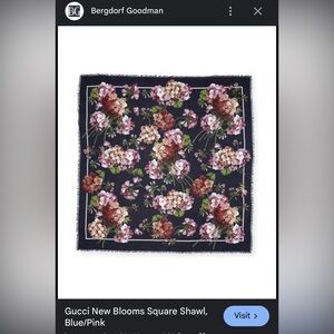 Very large cashmere shawl great condition